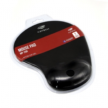 Pad Mouse Ergonômico com Apoio para Pulso em Gel * MP-200 - (Cod. 37983)