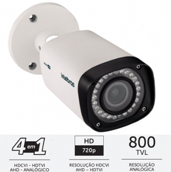 Câmera de Segurança 40 Metros HD 720p * VHD 3140 VARIFOCAL G4 Bullet * Proteção contra Agua IP66 - (Cod. 35978-0)
