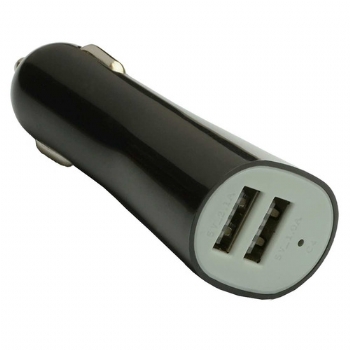 Adaptador Carregador Fonte Veicular * 2.1A * 2 Saídas USB - (Cod. 37737)