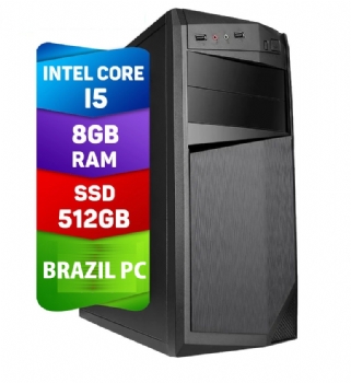 Computador Intel Core i5-8400 2.8 Ghz / 8ª Geração com 8 Gb de Memória, SSD 512 GB. Hdmi, USB 3.0<BR>(Cod. 39651)