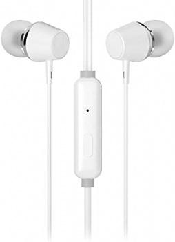 Fone de Ouvido P2 / P3 com Microfone * Intra Auricular * Branco para Celular, SmartPhone, Tablet, Notebook e Outros - (Cod. 39941)