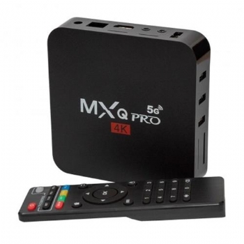 Smart Tv Box MXQ Pro 5G 4k com 64 Gb de Armazenamento e 512 de RAM / Android 10.1 * Conecta sua TV na Internet - (Cod. 39065)