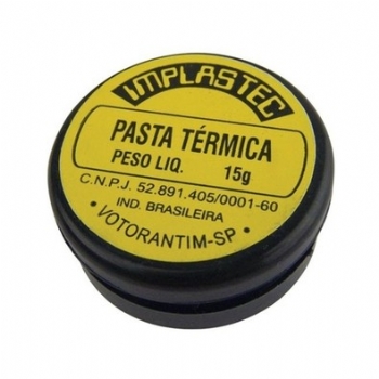 Pasta Térmica IMPLASTEC *Peso Liquido 15 g*  - (Cod. 9134-9)
