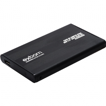 Case / Gaveta Externa USB para Hd de Notebook 2.5 com Cabo *EXBOM* - (Cod. 34000-3)