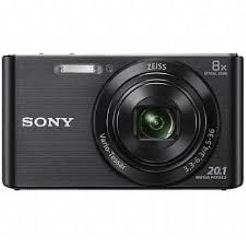 Câmera Digital SONY W830 (20.1 Megapixels / Filma em HD / LCD 2.7'' / Zoom óptico 8x) Bateria Recarregável (Cod. 32465-0)