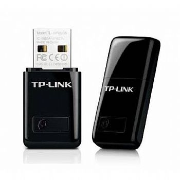 Adaptador USB Wi-Fi * TP-LINK * Rede / Internet / Sem Fio / 300 Mbps / TL-WN823N - (Cod. 34280-7)