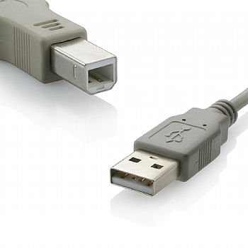 Cabo USB A X B (USB A Macho  x USB B Macho) 1,80 Metros / 1.1 (Cod. 1105-7) Cabo p/ impressoras e outros periféricos USB