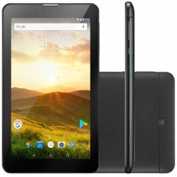 Tablet Multilaser M7 Plus 4G Tela 7'' / 8 Gb / Memória RAM 1Gb / Quad Core 1.3 Ghz / Câmera - (Cod. 35800-8)