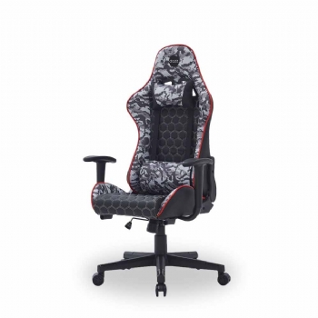 Cadeira Gamer DAZZ Forces Atric * Ajuste de Altura e Inclinação, Almofadas Apoio Lombar e pescoço, Suporta Até 120kg - (Cod. 38086)