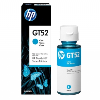 Cartucho / Refil de Tinta HP GT52 * Original Azul 70 ml * para Impressoras HP GT-5822 (Cod. 33590-8)