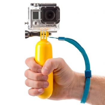 Mini Bastão Grip Flutuante para GoPro que não deixa a câmera afundar - (Cod. 35744-9)