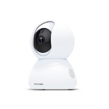 Câmera Robô Inteligente Sem Fio IP Full HD 1080P, Detecção de Movimento, Visão Noturna, Microfone e Auto Falante - (Cod. 38142)