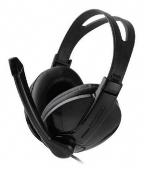 Fone de Ouvido Headset Gamer com Microfone * DF-300 * Som Estéreo / Conexão P2 - (Cod. 38199)