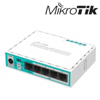 Routerboard Mikrotik HEX 5 Portas Ethernet 10/100 * RB750 Gr2 * 800Mhz Memória RAM 32MB * Geração 2 * - (Cod. 37611)