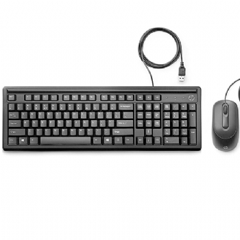 Teclado e Mouse Com Fio USB * HP 160 * - (Cod. 38714)