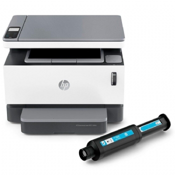 Impressora Multifuncional Laser HP Tanque de Toner Neverstop 1200W Duplex Manual * Sem Fio Wireless * Impressão, Cópia, Digitalização e Scanner - (Cod. 37466NPD-A2)