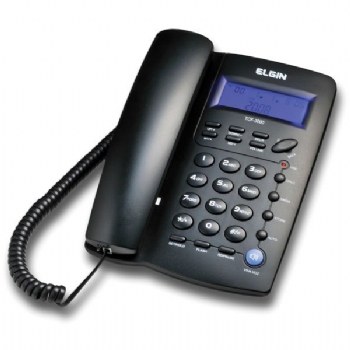 Aparelho Telefônico / Telefone Elgin TCF 3000 * com Identificador de Chamadas - (Cod. 31933-5)