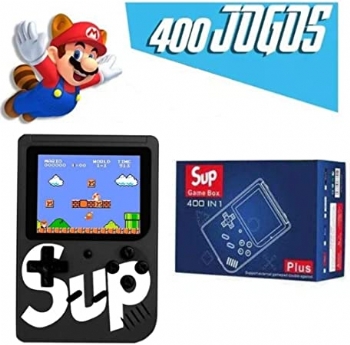 Mini Game Portátil 400 Jogos em 1 * Sup Game Box - (Cod. 38713-SDVD)