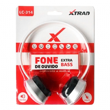 Fone de Ouvido Headphone Super Bass * LC-314 * Conexão: P2 - (Cod. 37701)