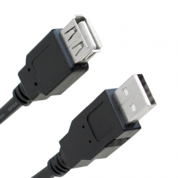 Cabo USB Extensão AM x AF (USB A Macho x USB A Fêmea) 1,80 Metros - (Cod. 35547-0)