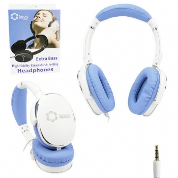 Fone de Ouvido Headphone com Microfone Oculto para PC, Notebooks, Celulares Smartphones, Tablets e Outros * Conexão: P2/P3 * - (Cod. 37705)