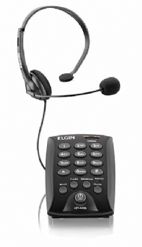 Telefone com Fone de Cabeça (HEADSET) * ELGIN * HST-6000 - (Cod. 31865-3)
