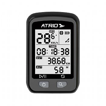 GPS Ciclocomputador para Ciclismo * BI091 * Resistente a Água *ATRIO* Preto (Cod. 33420-0)