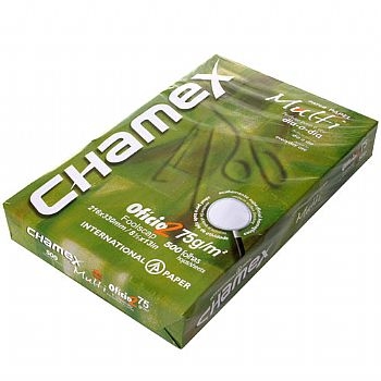 Papel OFICIO 2 Chamex 75 G (Pacote com 500 Folhas) 216 mm x 330 mm (Cod. 9198-3)