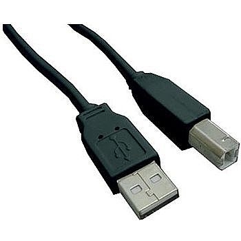 Cabo USB para Impressoras e outros equipamentos A X B (USB A Macho x USB B Macho) 2 Metros - (Cod. 26075-6)