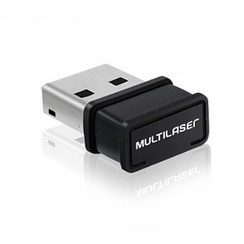 Rede Adaptador USB Sem Fio * Multilaser 150 Mbps Wireless / Internet (Cod. 30177-0)