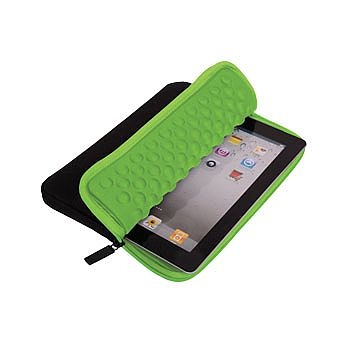Case / Bolsa / Luva / Mala p/ Netbook / Tablet 7'' Noteship 0557 * Verde com Preto * (Cod. 30509-3)