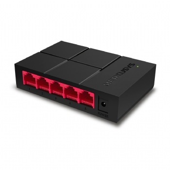 Hub Switch Roteador 5 portas Gigabit 10/100/1000 Mbps * Mercusys MS105G * - (Cod. 40483)