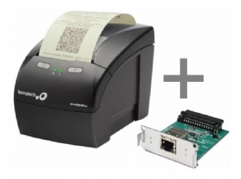Impressora Não-Fiscal Térmica Bematech MP-4200 TH ADV com Conexão USB, SERIAL e ETHERNET - (Cod. 34493-1)