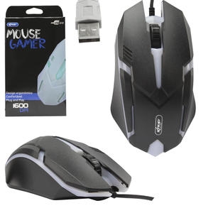 Mouse Gamer USB * KP-V40 * 1600 Dpi / 3 Botões<BR>(Cod. 38241)