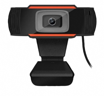 Câmera Webcam com Microfone * BRIGHT * Preto - (Cod. 38929)