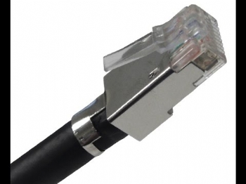 Conector para Rede Internet RJ45 Cat5e *Blindado* - (Cod. 35069-5)